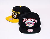 Kšiltovka Mitchell & Ness NBA CHAMPS SNAPBACK HWC San Antonio Spurs Black