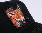 Kšiltovka Goorin - The Fox Trucker - Black