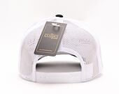 Kšiltovka Yupoong 5-Panel Retro Trucker 2-Tone Cap Black / White