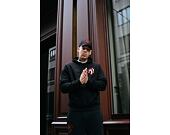 Mikina New Era MLB Foil Back Print Hoody New York Yankees Black/Metallic Red