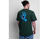 Triko Santa Cruz Screaming Hand Chest T-Shirt Cedar