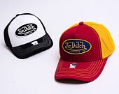 Kšiltovka Von Dutch Boston Trucker Cotton Twill Red/Yellow