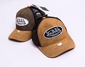 Kšiltovka Von Dutch Boston Trucker Imi Suede Brown/Black