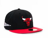 Kšiltovka New Era 59FIFTY NBA Team City Patch Chicago Bulls Black