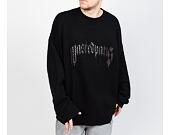 Svetr Wasted Paris Sweater Iron Pitcher - Black