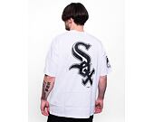 Triko New Era Heritage Back Print Oversized Tee Chicago White Sox Optic White / Black