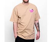 Triko New Era Character Oversized Tee Oat Milk / Optic White
