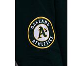 Mikina New Era Heritage Oversized Hoody Oakland Athletics Dark Green / Off White