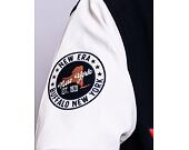 Bunda New Era Heritage Patch Varsity Jacket Navy / Off White