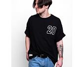 Triko New Era Contemporary Oversized Tee Black / Off White