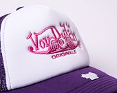 Kšiltovka Von Dutch Trucker Soro Foam White/Purple