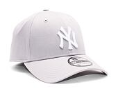 Kšiltovka New Era - MLB Essential 39THIRTY - NY Yankees - Grey / White
