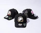 Kšiltovka New Era 9FORTY A-Frame Trucker Sign Black / Optic White
