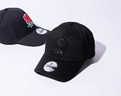 Kšiltovka New Era 9FORTY Essential Black on Black Rugby Football Union Black