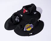 Klobouk New Era NBA Print Infill Bucket Los Angeles Lakers Black