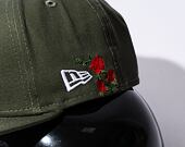 Kšiltovka New Era 9FIFTY MLB Flower Los Angeles Dodgers New Olive
