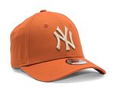 Dětská kšiltovka New Era 9FORTY Kids MLB League Essential New York Yankees Redwood / Stone