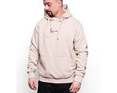 Mikina Karl Kani Small Signature Essential Hoodie light sand
