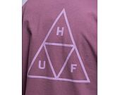 Triko HUF HUF-Set Triple Triangle T-Shirt Mauve