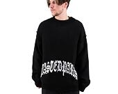 Svetr Wasted Paris Sweater Reverse Kingdom Black