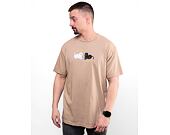 Triko RIP N DIP You Love Me Tee RND9955 Almond