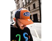 Kšiltovka Von Dutch Boston Trucker Cotton Twill Orange/Navy