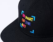 Kšiltovka RATAJ Be Part of the Art Black Snapback