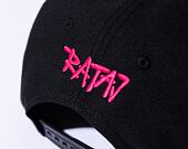 Kšiltovka RATAJ Hey Mickey Black / Purple Snapback