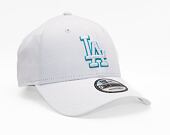 Kšiltovka New Era 9FORTY MLB Neon Outline Los Angeles Dodgers White / Neon Blue