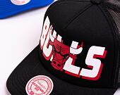 Kšiltovka Mitchell & Ness NBA Billboard Trucker Snapback Chicago Bulls Black