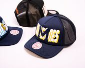 Kšiltovka Mitchell & Ness NCAA Billboard Trucker Snapback University Of Michigan Navy