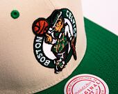 Kšiltovka Mitchell & Ness NBA Sail 2 Tone Snapback Boston Celtics Off White