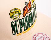 Kšiltovka Mitchell & Ness NBA Reframe Retro Snapback Hwc Seattle Supersonics Off White