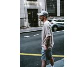 Triko New Era MLB Stadium Graphic Oversized Tee Los Angeles Dodgers Stone / Navy