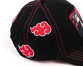 Kšiltovka Capslab - Trucker Naruto - Itachi Clouds - Black