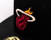 Kšiltovka New Era 59FIFTY Tone Down Team Miami Heat Fitted Team Color/Black