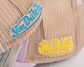 Kšiltovka Von Dutch Trucker Kent Velvet Lilac/Sand