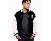 Bunda  Karl Kani Og Fleece College Jacket black/off white