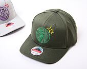 Kšiltovka Mitchell & Ness NBA Merch Logo Classic Red Celtics Olive