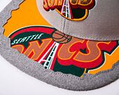 Kšiltovka Mitchell & Ness NBA Munch Time Snapback HWC Supersonics Grey