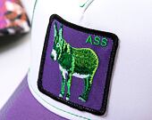 Kšiltovka Goorin - 'Acid Trip Pack' - Donkey Trip - White / Purple / Green