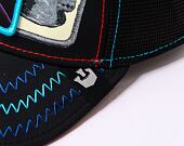 Kšiltovka Goorin - 'Drip Pack' - RrollinG - Black / Turquoise