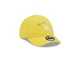 Dětská Kšiltovka New Era 9FORTY Kids MLB Starry Los Angeles Dodgers Soft Yellow