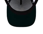 Kšiltovka New Era 9FORTY A-Frame Trucker MLB Team Script Oakland Athletics Dark Green / White