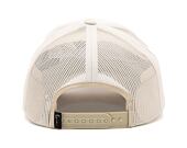 Kšiltovka Karl Kani College Signature Trucker Cap Off White/White