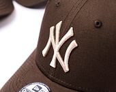 Dětská Kšiltovka New Era 9FORTY Kids MLB League Essential New York Yankees Walnut / Stone