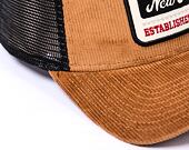 Kšiltovka New Era 9FORTY A-Frame Trucker Cord Trucker Toasted Peanut / Black