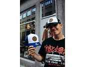 Kšiltovka New Era 9FORTY A-Frame Trucker MLB Team Patch New York Yankees White / Dark Royal