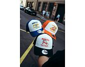 Kšiltovka New Era 9FORTY A-Frame Trucker Food White / Burnt Orange