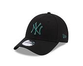 Kšiltovka New Era 9FORTY MLB League Essential New York Yankees Black / Malachite